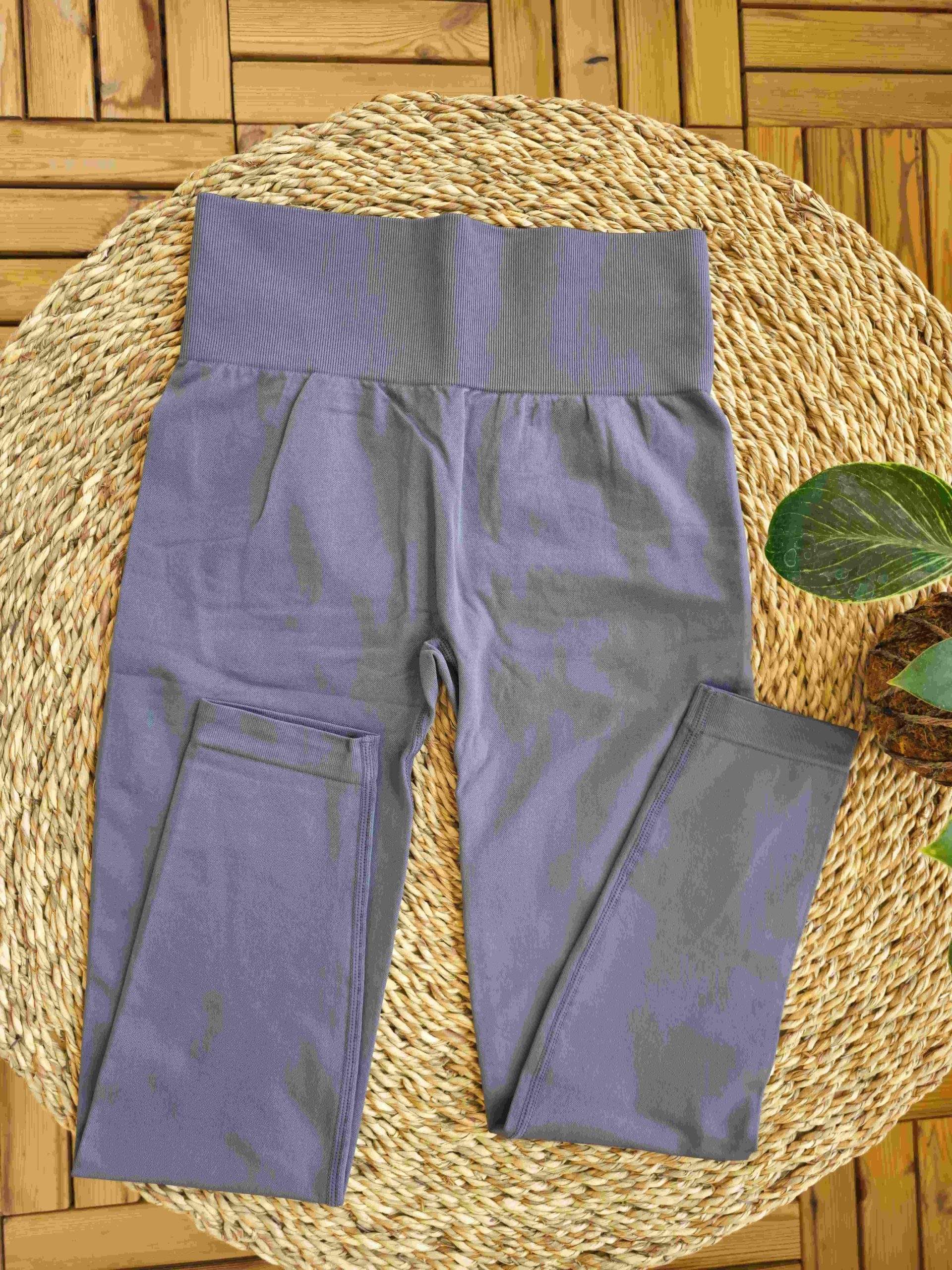 لگ زنانه پشت چین دار سیملس طوسی سایز L-XL - تصویر 5