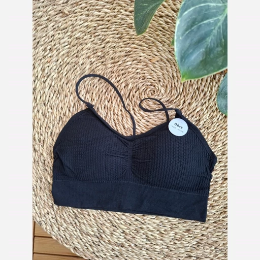 ست نیمتنه و شورت بکلس کبریتی رنگ مشکی فری سایز - تصویر 4